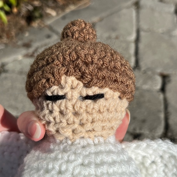 Hand Crocheted Hope the Everlasting Angel Plushie Stuffed Animal! - Picture 11 of 14